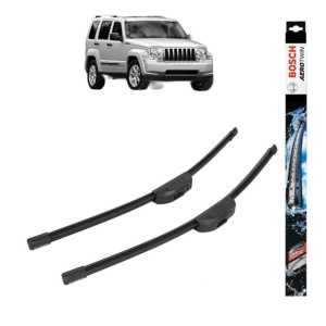 Set stergatoare auto JEEP CHEROKEE (KK) din 2008-2013, Bosch Aerotwin Retrofit, din cauciuc siliconat rezistent