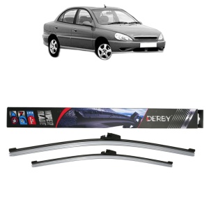 Set stergatoare auto KIA RIO I Saloon (DC_) din 2000-2005, Derby, din cauciuc siliconat rezistent