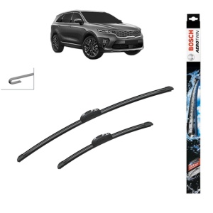 Set stergatoare auto KIA SORENTO IV (MQ4, MQ4A) din 2020-2024, Bosch Aerotwin Retrofit, din cauciuc siliconat rezistent