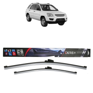 Set stergatoare auto KIA SPORTAGE II (JE_, KM_) din 2004-2010, Derby, din cauciuc siliconat rezistent
