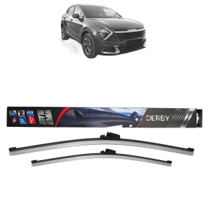 Set stergatoare auto KIA SPORTAGE V (NQ5) din 2021-2025, Derby, din cauciuc siliconat rezistent - Img 1