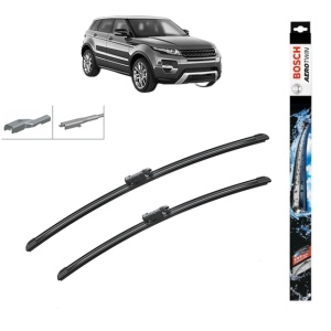Set stergatoare auto LAND ROVER RANGE ROVER EVOQUE (L538) din 2011-2019, Bosch Aerotwin, din cauciuc siliconat rezistent