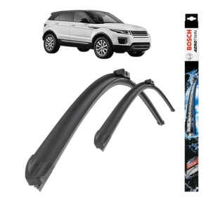 Set stergatoare auto LAND ROVER RANGE ROVER EVOQUE (L551) din 2018-2020, Bosch Aerotwin, din cauciuc siliconat rezistent