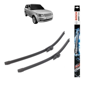 Set stergatoare auto LAND ROVER RANGE ROVER IV (L405) din 2012-2021, Bosch Aerotwin, din cauciuc siliconat rezistent - Img 1