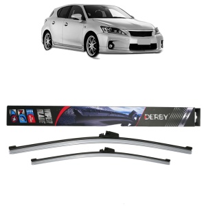 Set stergatoare auto LEXUS CT (ZWA10_) din 2011, Derby, din cauciuc siliconat rezistent - Img 1