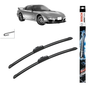 Set stergatoare auto MAZDA RX-7 III (FD) din 1992-2002, Bosch Aerotwin Retrofit, din cauciuc siliconat rezistent
