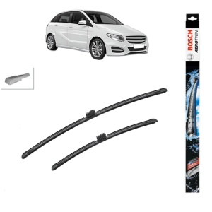 Set stergatoare auto MERCEDES-BENZ B-CLASS Sports Tourer (W246, W242) din 2011-2018, Bosch Aerotwin, din cauciuc siliconat rezistent