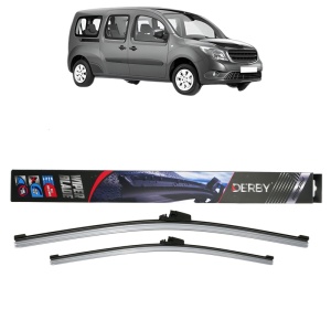Set stergatoare auto MERCEDES-BENZ CITAN MPV (W415) din 2012-2021, Derby, din cauciuc siliconat rezistent