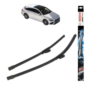 Set stergatoare auto MERCEDES-BENZ CLA Shooting Brake (X118) din 2019-2023, Bosch Aerotwin, din cauciuc siliconat rezistent