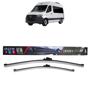 Set stergatoare auto MERCEDES-BENZ SPRINTER 3,5-t Tourer Bus (B907) din 2018-2021, Derby, din cauciuc siliconat rezistent