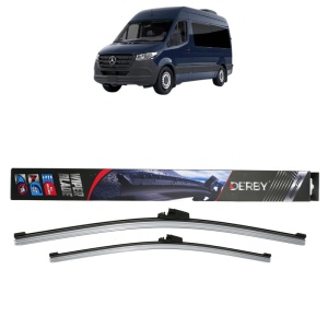 Set stergatoare auto MERCEDES-BENZ SPRINTER 3,5-t Van (B907, B910) din 2018-2025, Derby, din cauciuc siliconat rezistent - Img 1