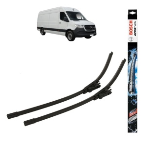 Set stergatoare auto MERCEDES-BENZ SPRINTER 4-t Van (B907, B910) din 2018-2025, Bosch Aerotwin, din cauciuc siliconat rezistent