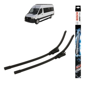 Set stergatoare auto MERCEDES-BENZ SPRINTER 5-t Bus (B906) din 2009-2018, Bosch Aerotwin, din cauciuc siliconat rezistent