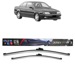 Set stergatoare auto NISSAN PRIMERA (P10) din 1990-1996, Derby, din cauciuc siliconat rezistent - Img 1