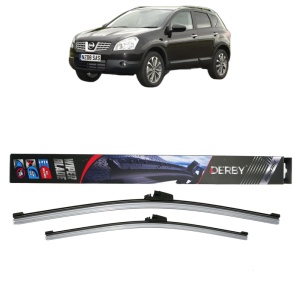 Set stergatoare auto NISSAN QASHQAI +2 VAN (JJ10E) din 2008-2014, Derby, din cauciuc siliconat rezistent