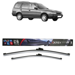 Set stergatoare auto NISSAN SUNNY III Traveller (Y10) din 1991-2000, Derby, din cauciuc siliconat rezistent