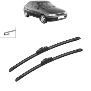 Set stergatoare auto OPEL ASTRA F CLASSIC Saloon (T92) din 1998-2002, Bosch Aerotwin Retrofit, din cauciuc siliconat rezistent - Img 8