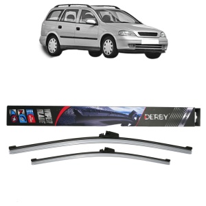Set stergatoare auto OPEL ASTRA G Estate (T98) din 1998-2004, Derby, din cauciuc siliconat rezistent