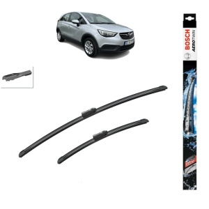 Set stergatoare auto OPEL CROSSLAND X / CROSSLAND (P17, P2QO) din 2017-2020, Bosch Aerotwin, din cauciuc siliconat rezistent