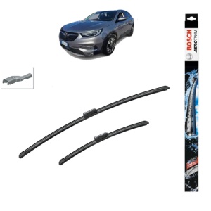 Set stergatoare auto OPEL GRANDLAND / GRANDLAND X (A18, P1UO) din 2017-2021, Bosch Aerotwin, din cauciuc siliconat rezistent