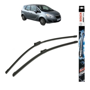 Set stergatoare auto OPEL MERIVA B VAN (S10) din 2013-2017, Bosch Aerotwin, din cauciuc siliconat rezistent