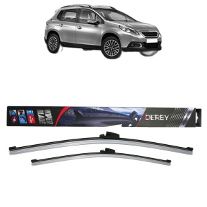 Set stergatoare auto PEUGEOT 2008 I (CU_) din 2013-2019, Derby, din cauciuc siliconat rezistent