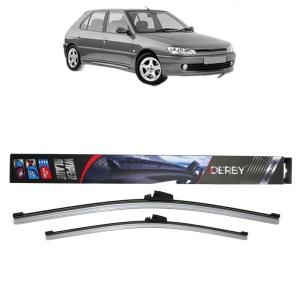 Set stergatoare auto PEUGEOT 306 Hatchback (7A, 7C, N3, N5) din 1993-2002, Derby, din cauciuc siliconat rezistent