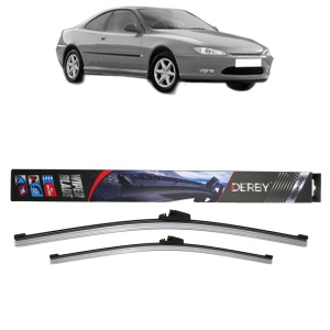 Set stergatoare auto PEUGEOT 406 Coupe (8C) din 1997-2004, Derby, din cauciuc siliconat rezistent