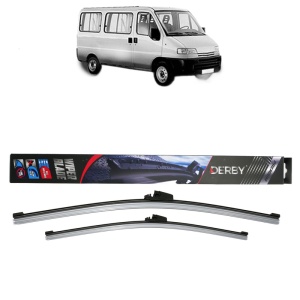 Set stergatoare auto PEUGEOT BOXER Bus (230P) din 1994-2002, Derby, din cauciuc siliconat rezistent
