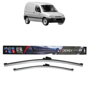 Set stergatoare auto PEUGEOT PARTNER Box Body/MPV (5_, G_) din 1996-2015, Derby, din cauciuc siliconat rezistent
