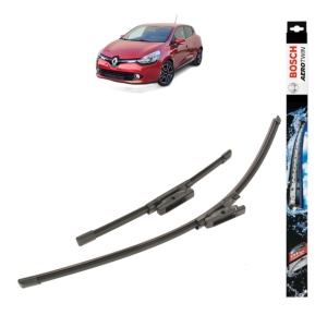 Set stergatoare auto RENAULT CLIO IV Hatchback Van (BH_) din 2014-2021, Bosch Aerotwin, din cauciuc siliconat rezistent