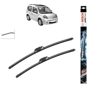 Set stergatoare auto RENAULT KANGOO BE BOP (KW0/1_) din 2009-2012, Bosch Aerotwin, din cauciuc siliconat rezistent