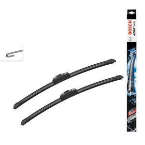 Set stergatoare auto RENAULT LOGAN EXPRESS (US_) din 2007, Bosch Aerotwin Retrofit, din cauciuc siliconat rezistent