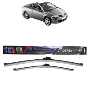 Set stergatoare auto RENAULT MEGANE II Coupé-Cabriolet (EM0/1_) din 2003-2009, Derby, din cauciuc siliconat rezistent