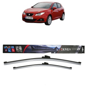 Set stergatoare auto SEAT IBIZA IV Hatchback Van (6J1) din 2008-2015, Derby, din cauciuc siliconat rezistent