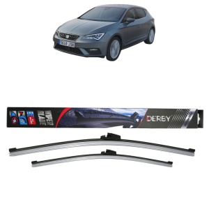 Set stergatoare auto SEAT LEON Hatchback Van (5F1) din 2015-2020, Derby, din cauciuc siliconat rezistent