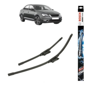 Set stergatoare auto SEAT TOLEDO IV (KG3) din 2012-2019, Bosch Aerotwin, din cauciuc siliconat rezistent