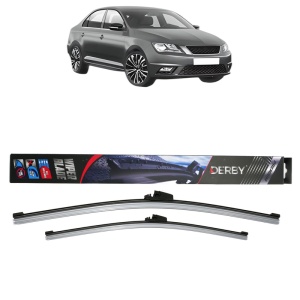 Set stergatoare auto SEAT TOLEDO IV (KG3) din 2012-2019, Derby, din cauciuc siliconat rezistent - Img 1