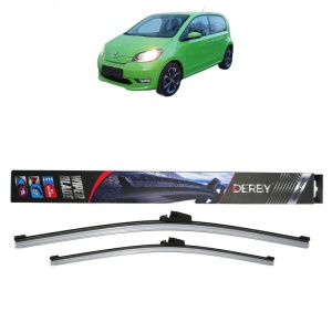 Set stergatoare auto SKODA E-CITIGO (NE1) din 2019-2021, Derby, din cauciuc siliconat rezistent