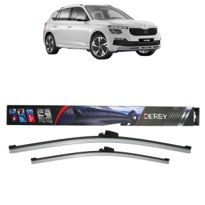 Set stergatoare auto SKODA KAMIQ (NW4) din 2019-2020, Derby, din cauciuc siliconat rezistent