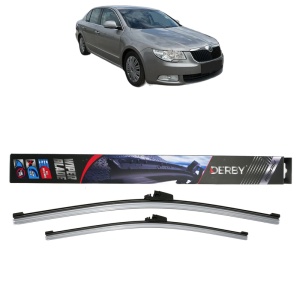 Set stergatoare auto SKODA SUPERB II (3T4) din 2008-2015, Derby, din cauciuc siliconat rezistent