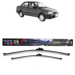 Set stergatoare auto SUZUKI SWIFT II Saloon (AH, AJ) din 1989-2001, Derby, din cauciuc siliconat rezistent