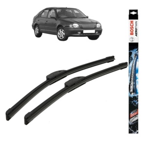 Set stergatoare auto TOYOTA COROLLA Liftback (_E11_) din 1997-2002, Bosch Aerotwin Retrofit, din cauciuc siliconat rezistent