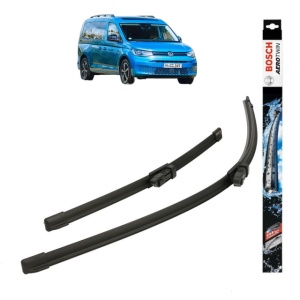 Set stergatoare auto VOLKSWAGEN CADDY CALIFORNIA V Camper (SBB, SBJ) din 2020-2024, Bosch Aerotwin, din cauciuc siliconat rezistent - Img 1