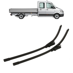Set stergatoare auto VOLKSWAGEN CRAFTER 30-50 Platform/Chassis (2F_) din 2006-2016, Bosch Aerotwin, din cauciuc siliconat rezistent - Img 7