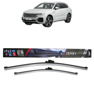 Set stergatoare auto VOLKSWAGEN TOUAREG (CR7, RC8) din 2017-2023, Derby, din cauciuc siliconat rezistent
