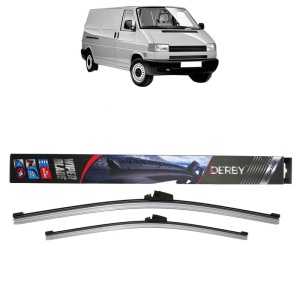 Set stergatoare auto VOLKSWAGEN TRANSPORTER T4 Van (70A, 70H, 7DA, 7DH, 70J) din 1990-2003, Derby, din cauciuc siliconat rezistent - Img 1