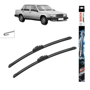 Set stergatoare auto VOLVO 760 (704, 764) din 1981-1992, Bosch Aerotwin Retrofit, din cauciuc siliconat rezistent