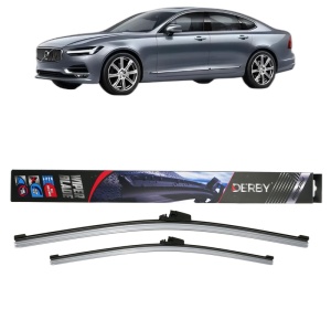 Set stergatoare auto VOLVO S90 II (234) din 2016-2023, Derby, din cauciuc siliconat rezistent
