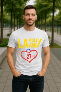 Tricou Cadou 27 ani - Cadou aniverasare Barbat - Img 1